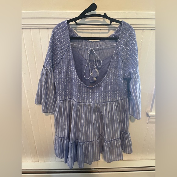 Free People, bohemian striped dress - Picture 8 of 10